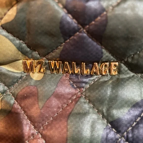 MZ Wallace Multicolor Camo Quilted Backpack - Picture 9 of 16